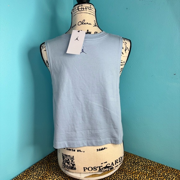 Jordan Light Blue Sleeveless Top with 23 Print - Picture 3 of 3